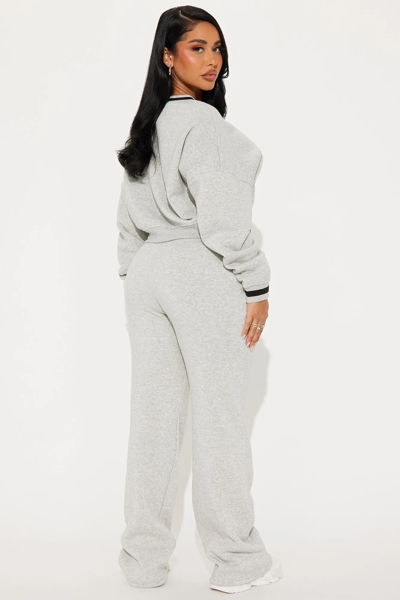 1993 Fleece Pant Set - Heather Grey