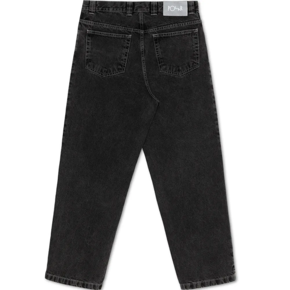 '93! Denim Pants Silver Black