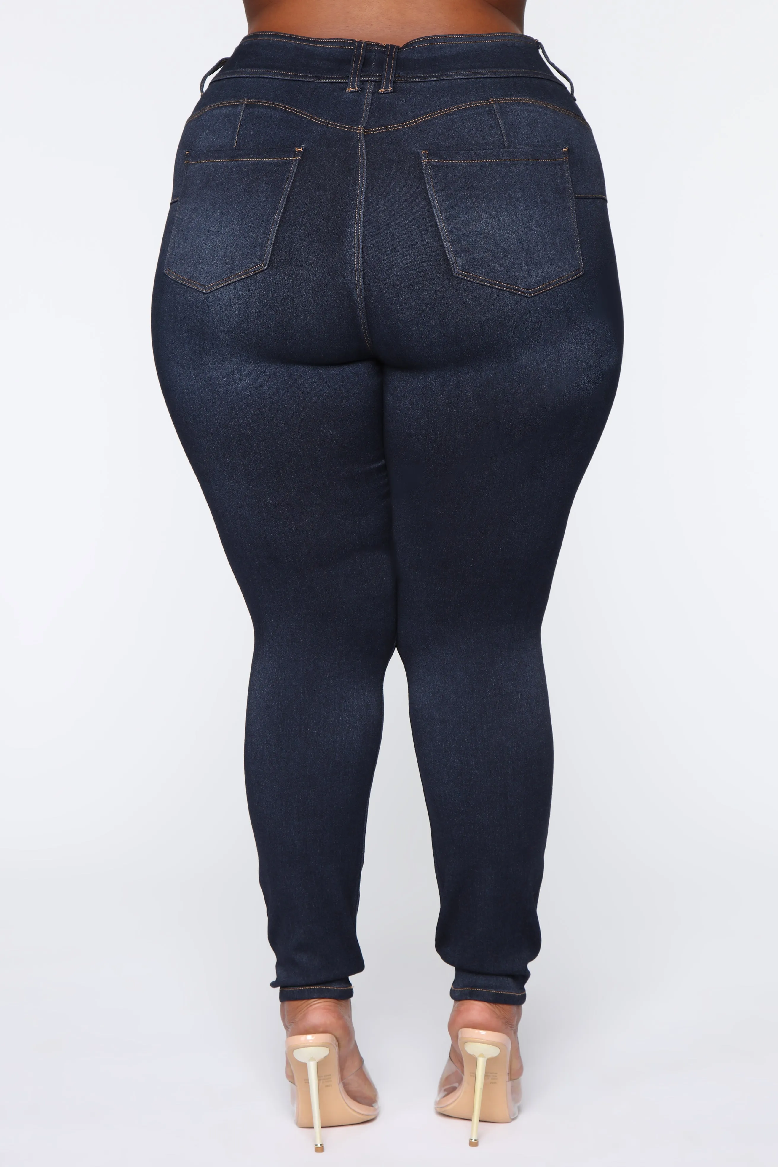 Always On My Grind Booty Shaping Jeans - Dark Denim