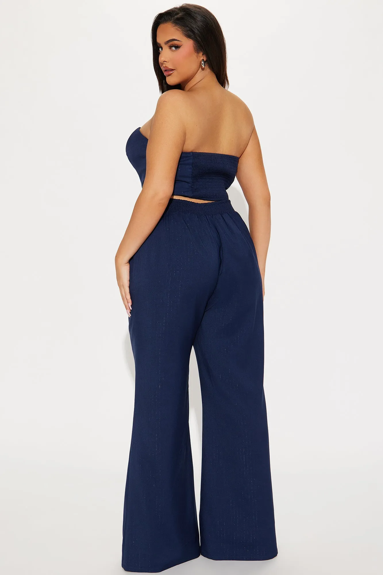 Amelia Two Piece Pant Suit - Navy