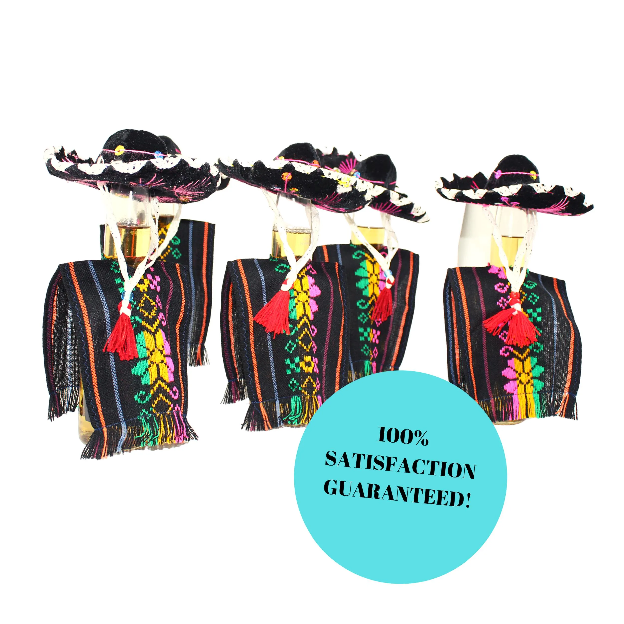 Authentic Small Sombreros in Black