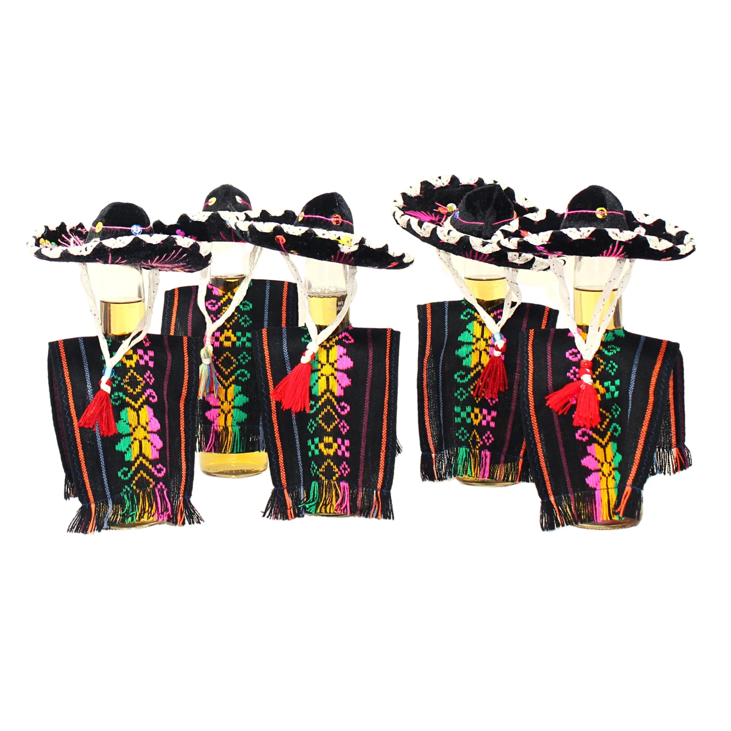 Authentic Small Sombreros in Black