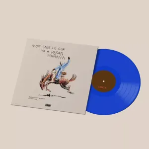 BAD BUNNY – NADIE SABE LO QUE VA A PASAR MAÑANA (BLUE VINYL)  - LP •