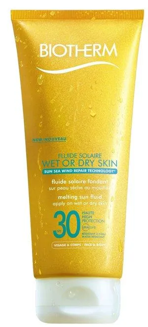 Biotherm Fluide Solaire Wet Or Dry Skin