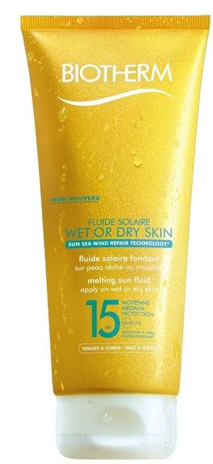 Biotherm Fluide Solaire Wet Or Dry Skin