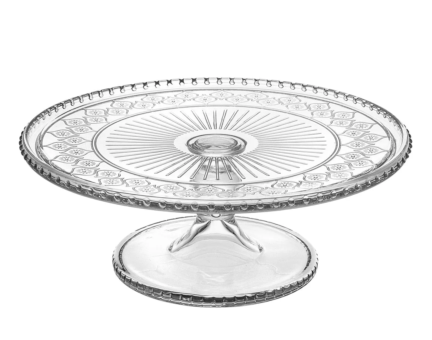 Claro 12" Footed Cake Plate