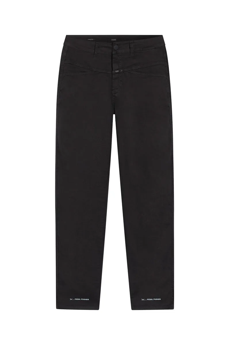 Closed - Pantalon En Lin - Noir - Femme