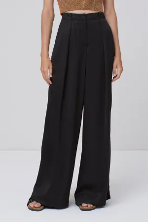 Closed - Pantalon Wide Legs - Noir - Femme