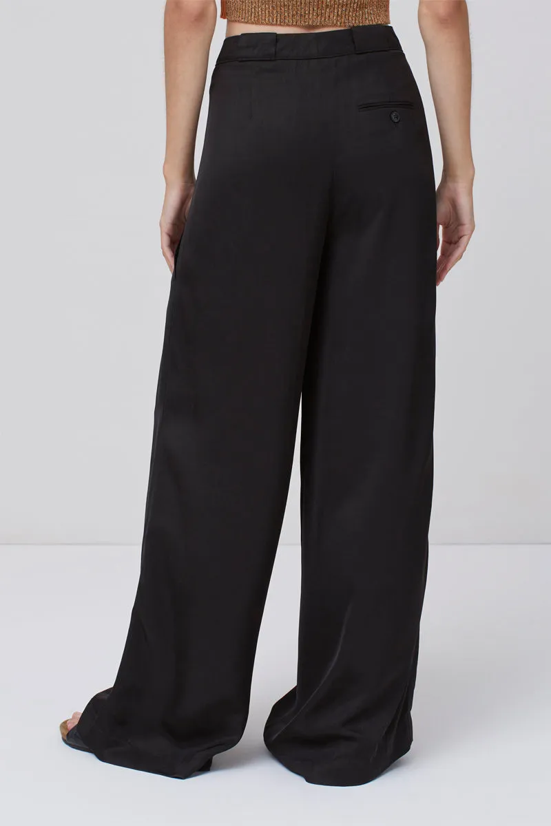 Closed - Pantalon Wide Legs - Noir - Femme