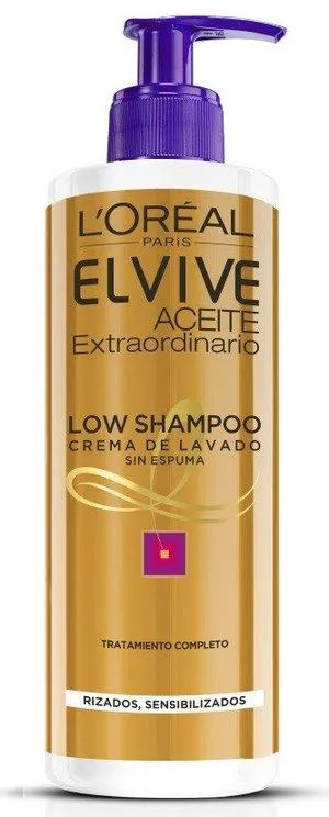 Elvive Aceite Extraordinario Low Shampoo Crema de Lavado