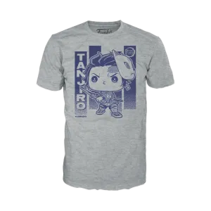 Funko Boxed Tee: Demon Slayer - Tanjiro Con Glicina Playera Grande