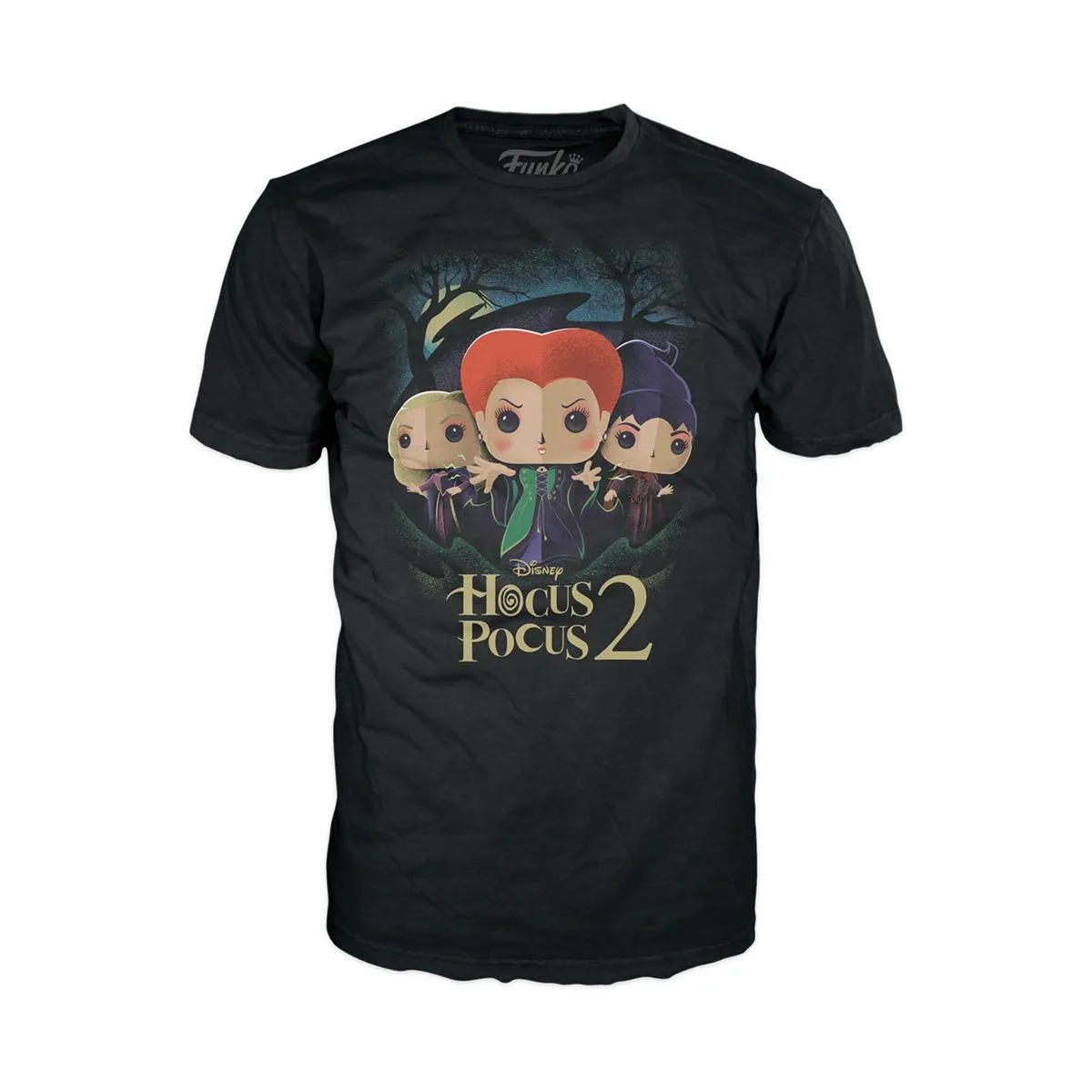 Funko Boxed Tee: Hocus Pocus 2 - Hermanas Playera Extra Chica