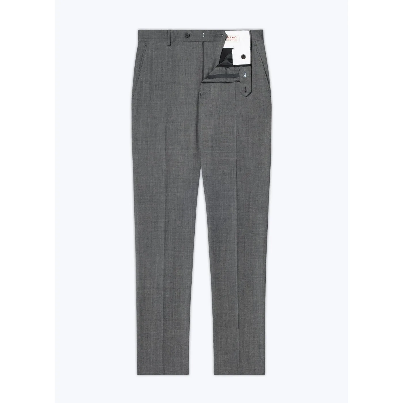 Fursac - Pantalon En Toile De Laine - Acier