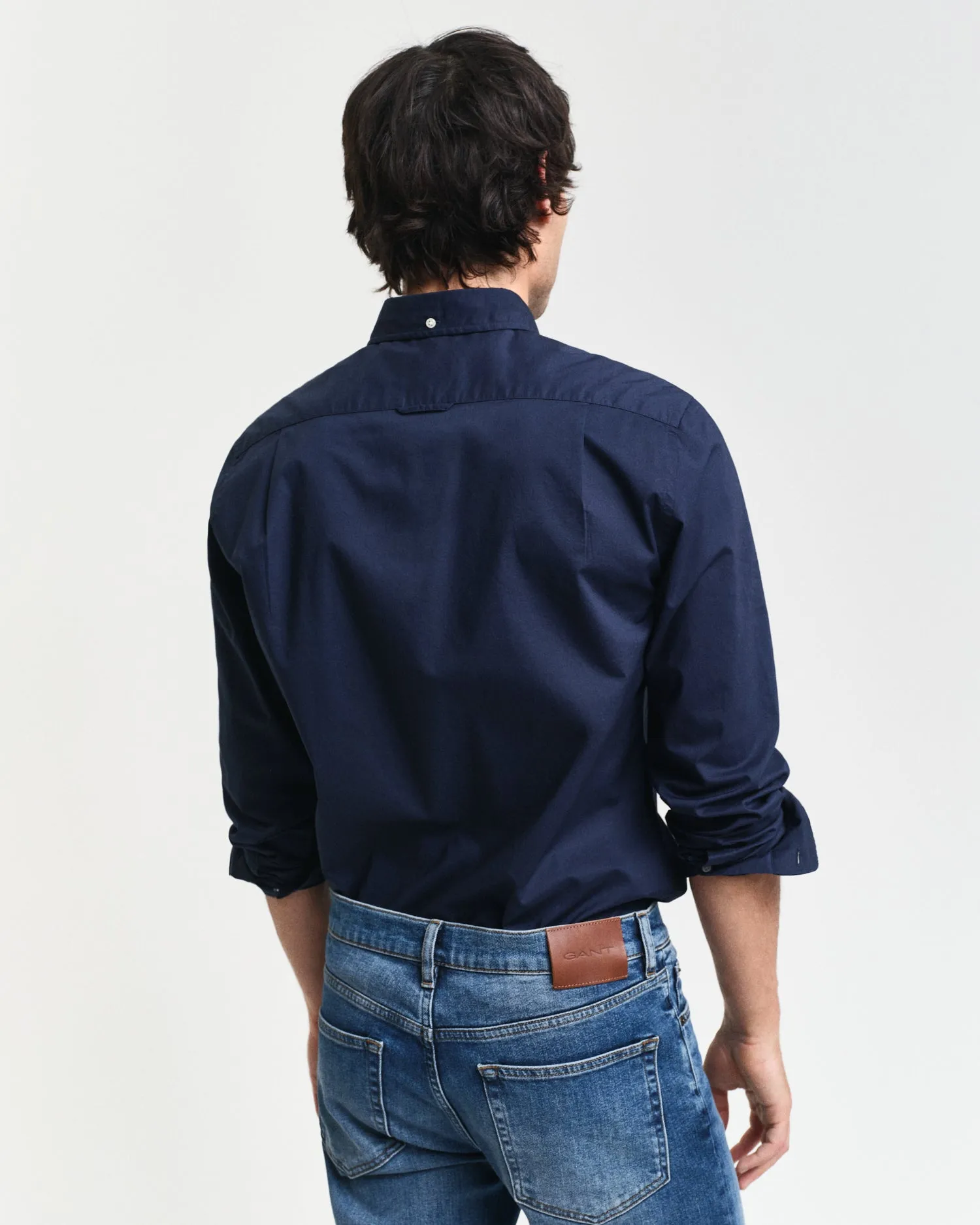 GANT Slim Poplin Long Sleeve Shirt