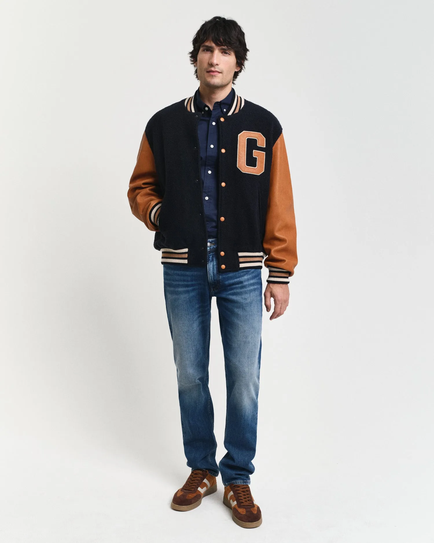 GANT Slim Poplin Long Sleeve Shirt