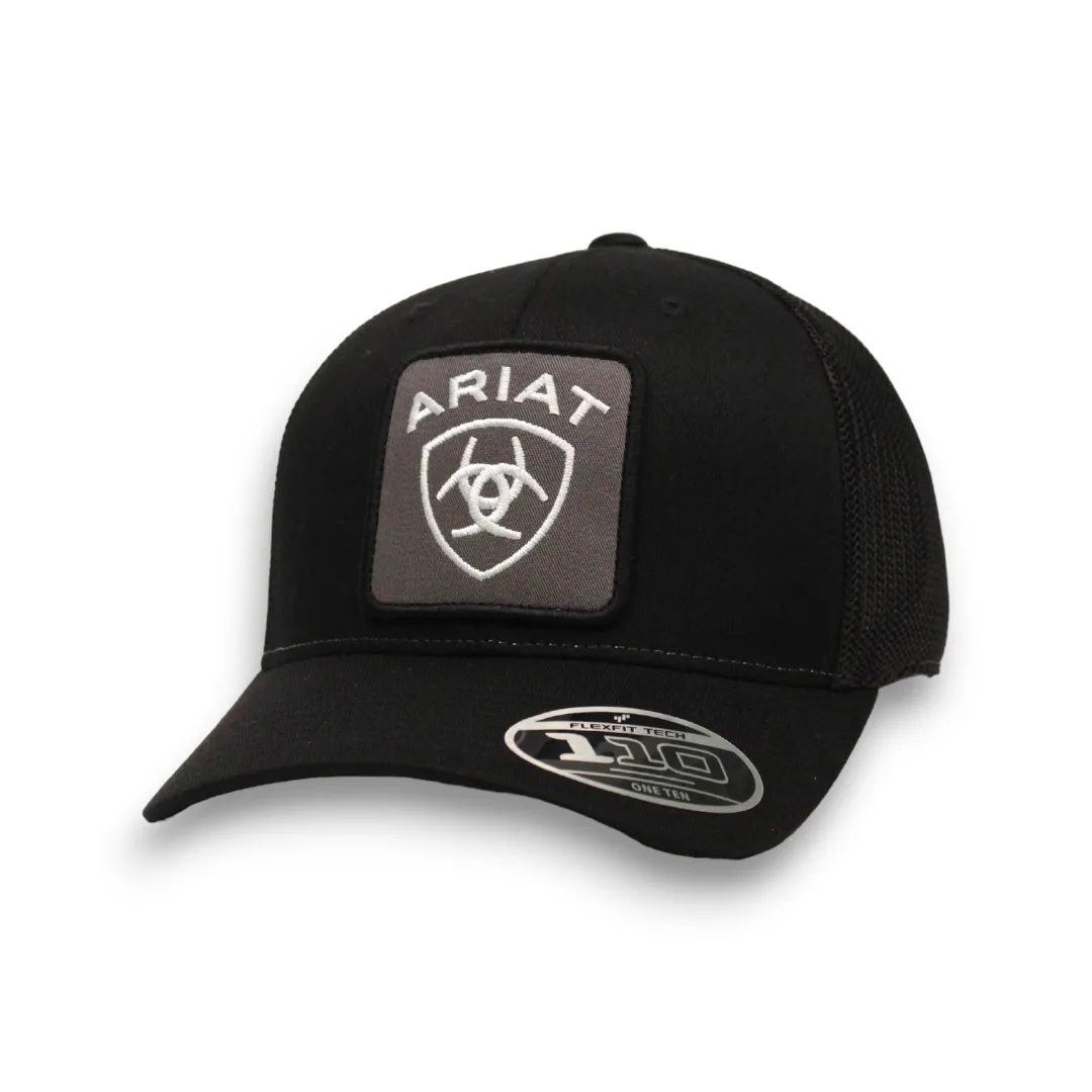 Gorra Ariat Flexfit 110 Negro Parche