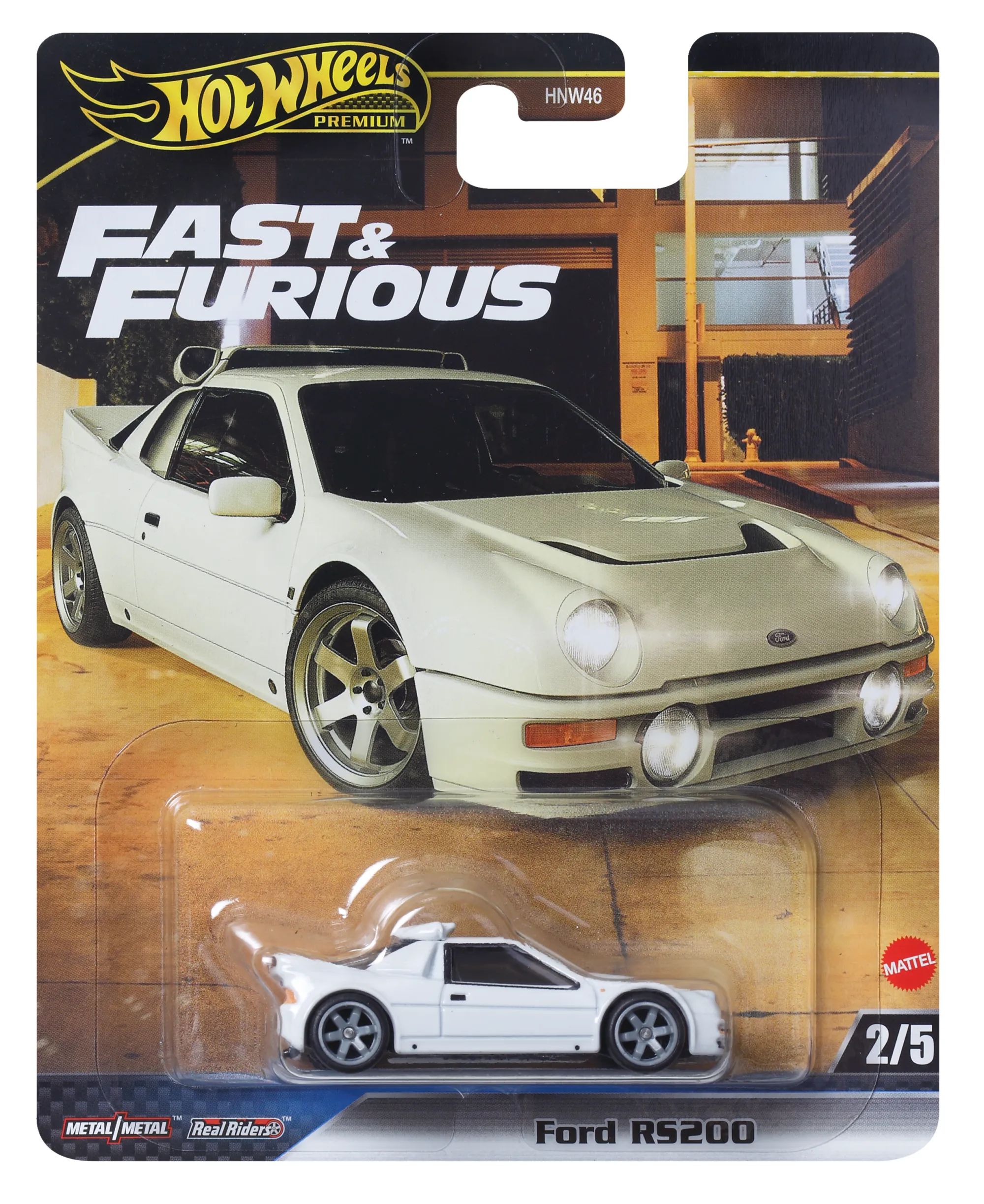 Hot Wheels Collector Veículo de Brinquedo Fast e Furious Ford RS200