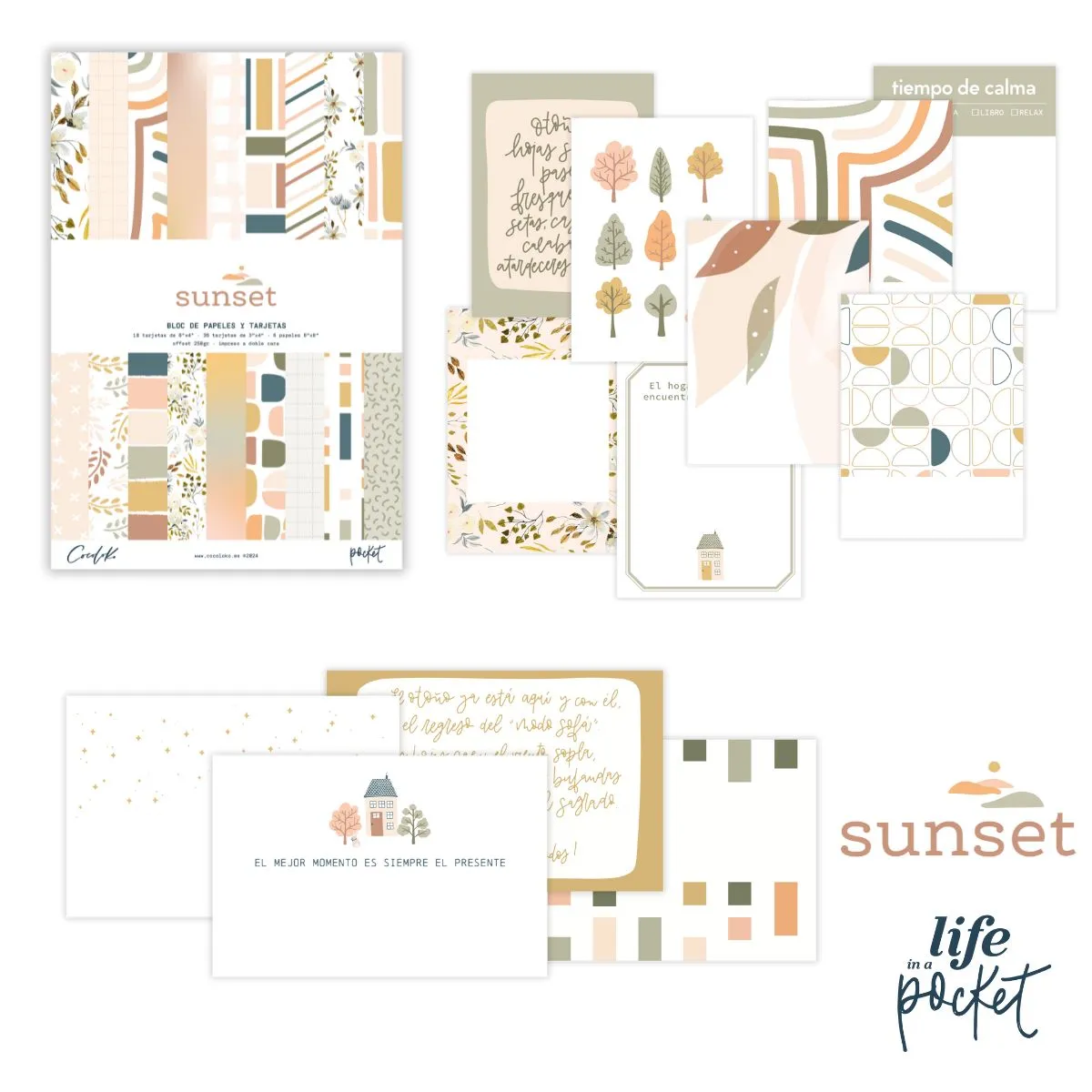 Kit Life in a Pocket SUNSET  · Trimestre #4 2024