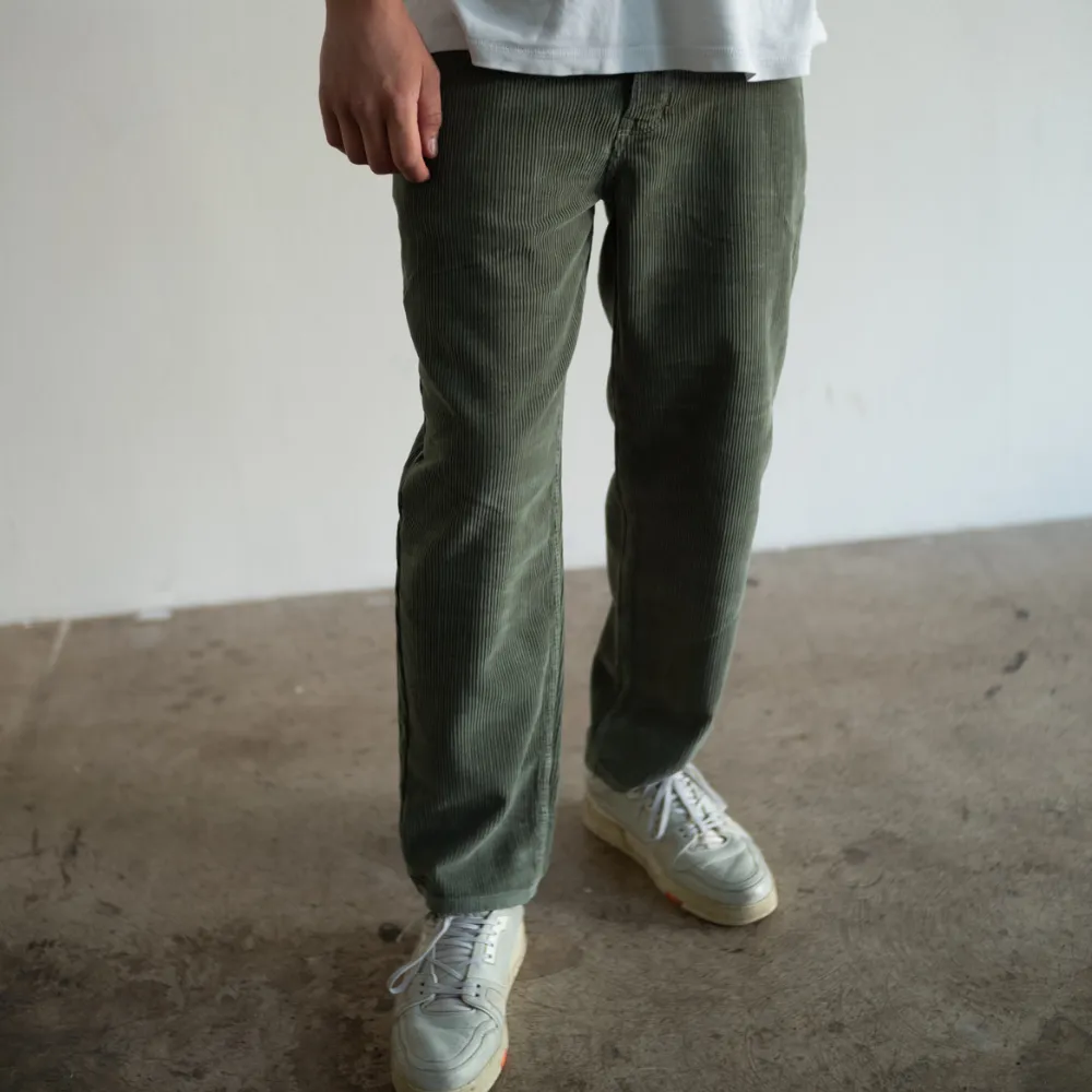 Loud Couture Big Noise Cord Pants Olive