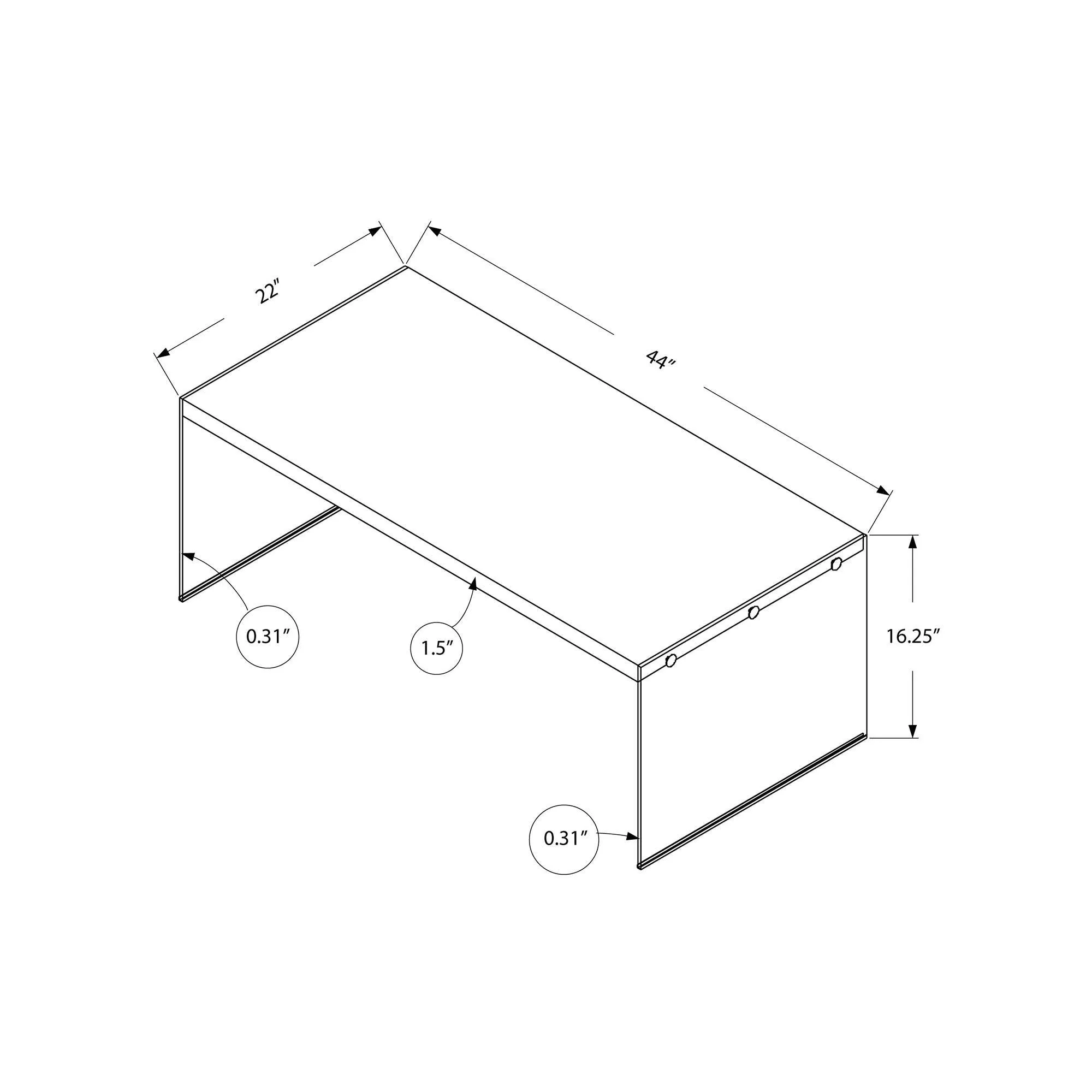 Monarch Table basse I 3230