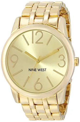 Reloj para Mujer Dorado Nine West NW/1578CHGB