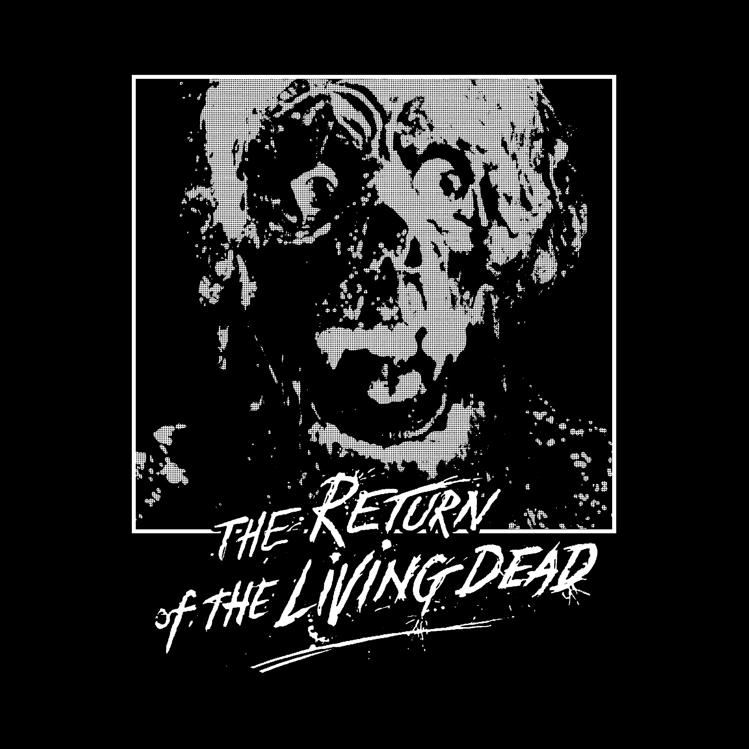 Return Of The Living Dead Film Slim Fit Tee