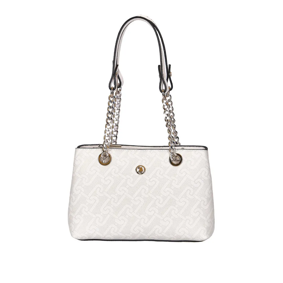 Sac bandoulière blanc gris -US24123