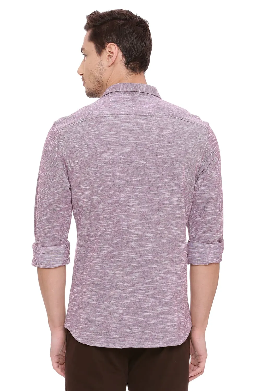 Slim Fit Knit Shirt