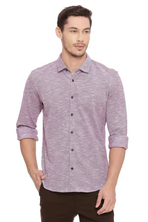 Slim Fit Knit Shirt