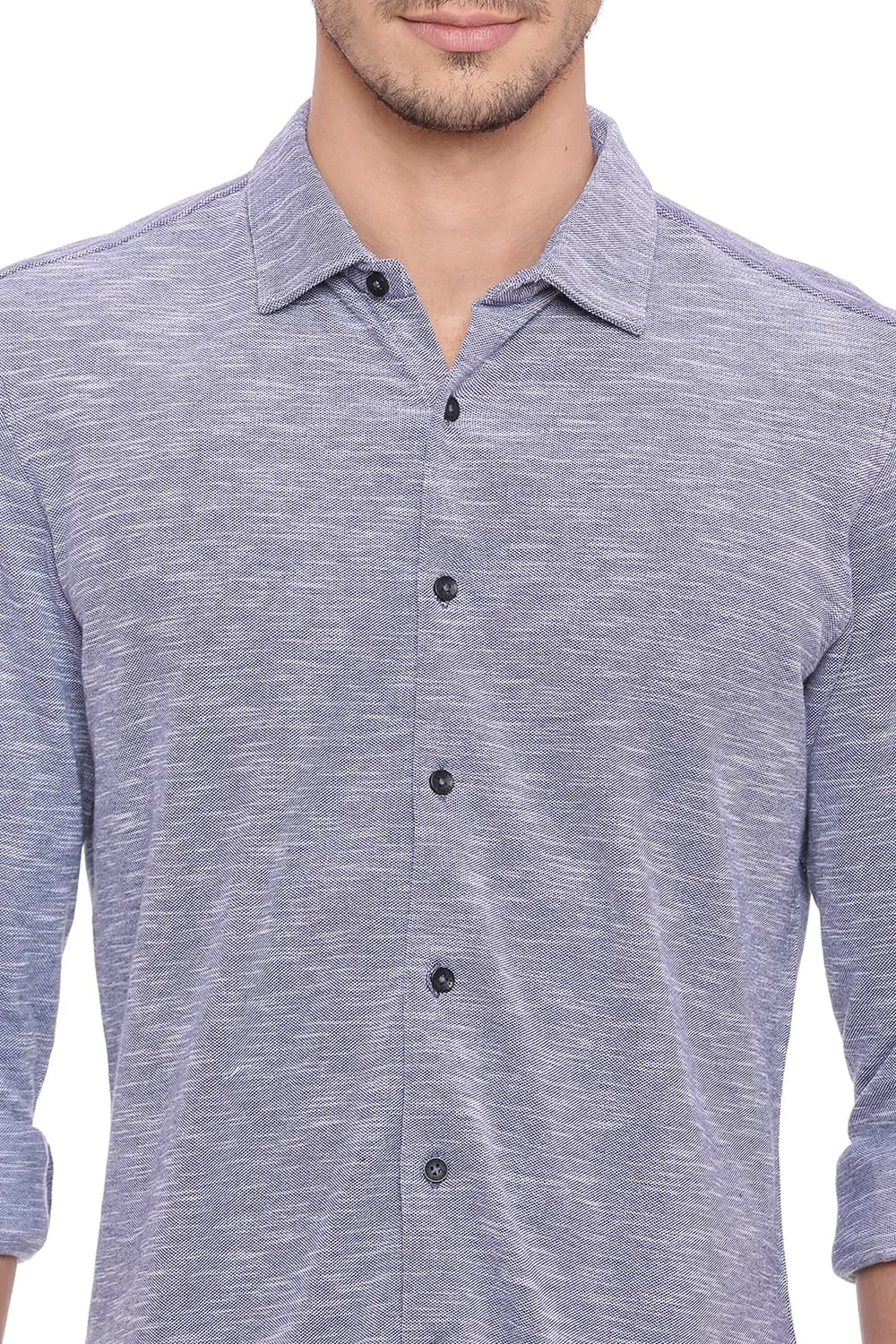 Slim Fit Knit Shirt