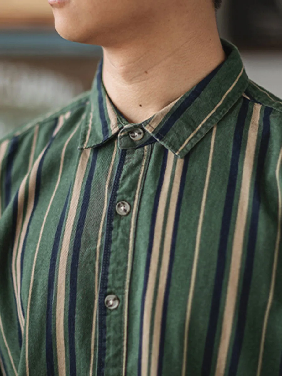 SLIM FIT STRIPED SHIRTS