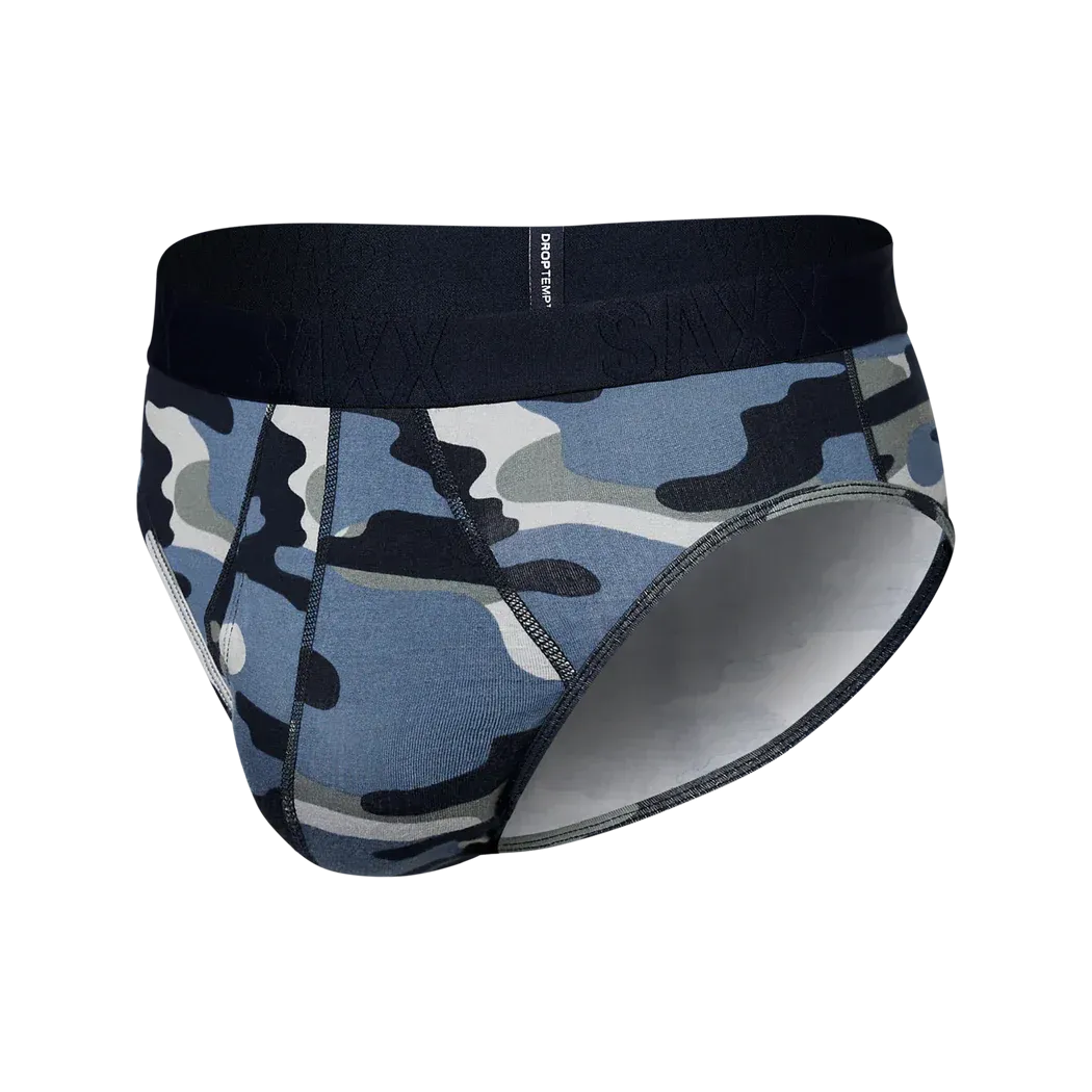 Slip Saxx DROPTEMP™ COOLING COTTON TIDAL CAMO-BLUE