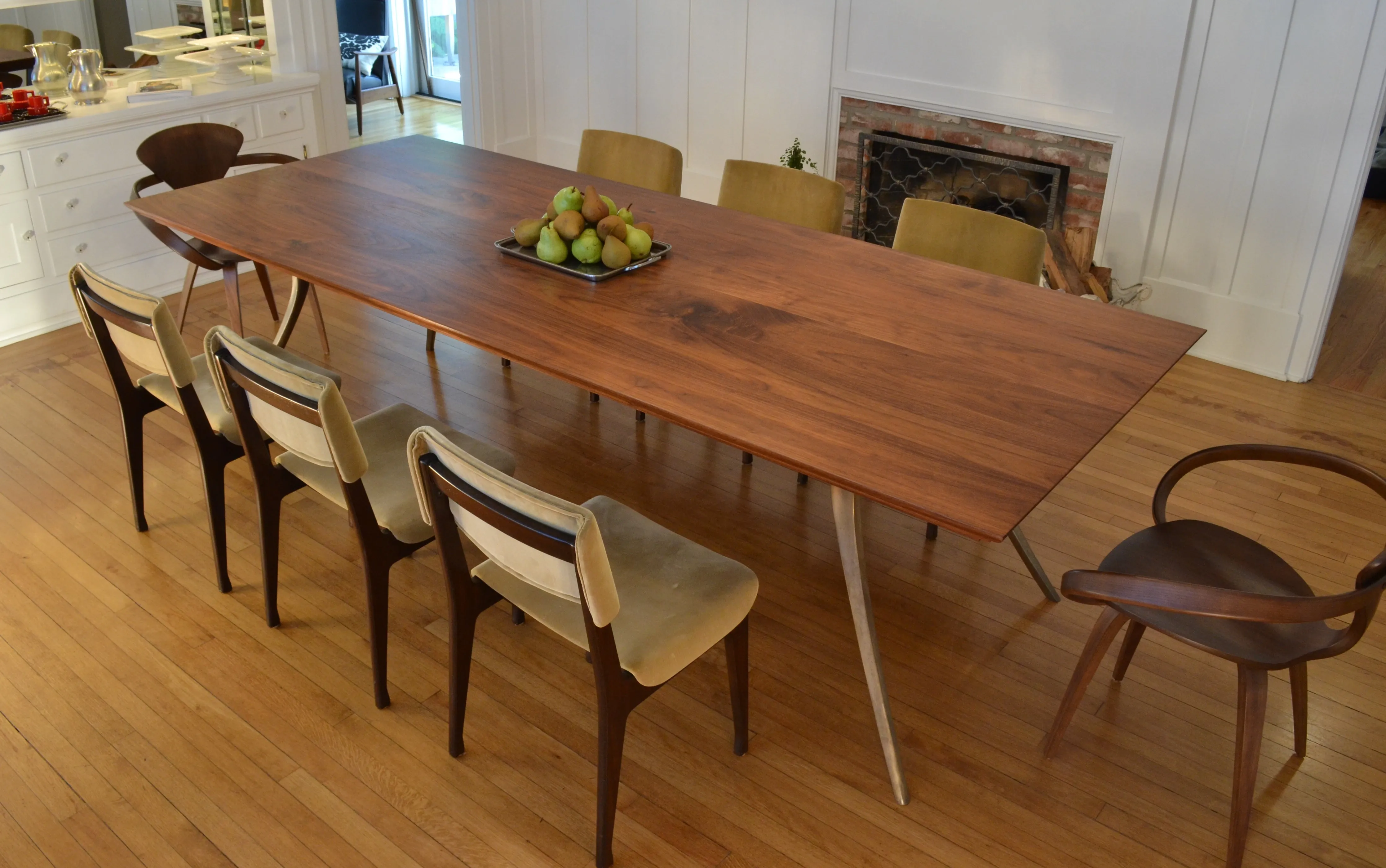 Squared Cast/Mill Dining Table