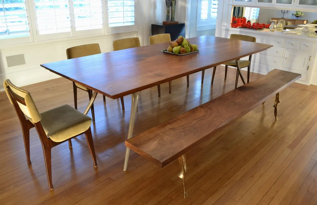 Squared Cast/Mill Dining Table