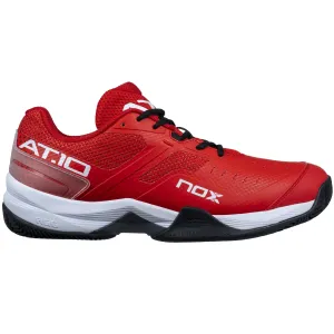 Zapatillas de Pádel Nox AT10 PRO Rojo/Negro